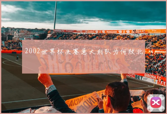 2002世界杯决赛意大利队为何败北