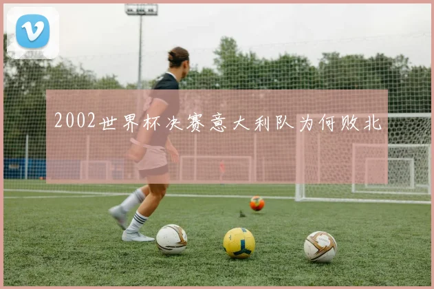 2002世界杯决赛意大利队为何败北